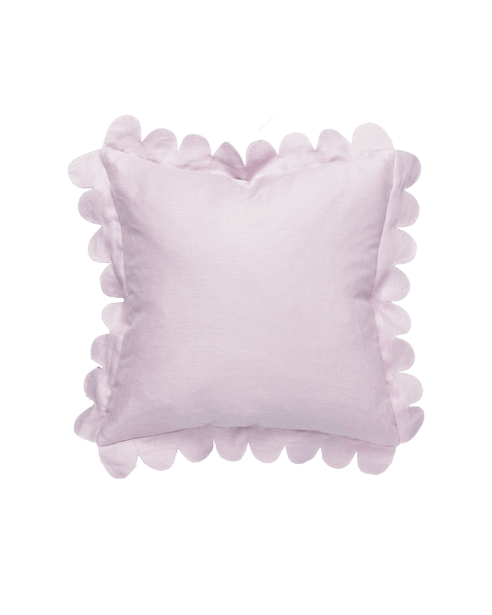 Scalloped Pillow - Petal