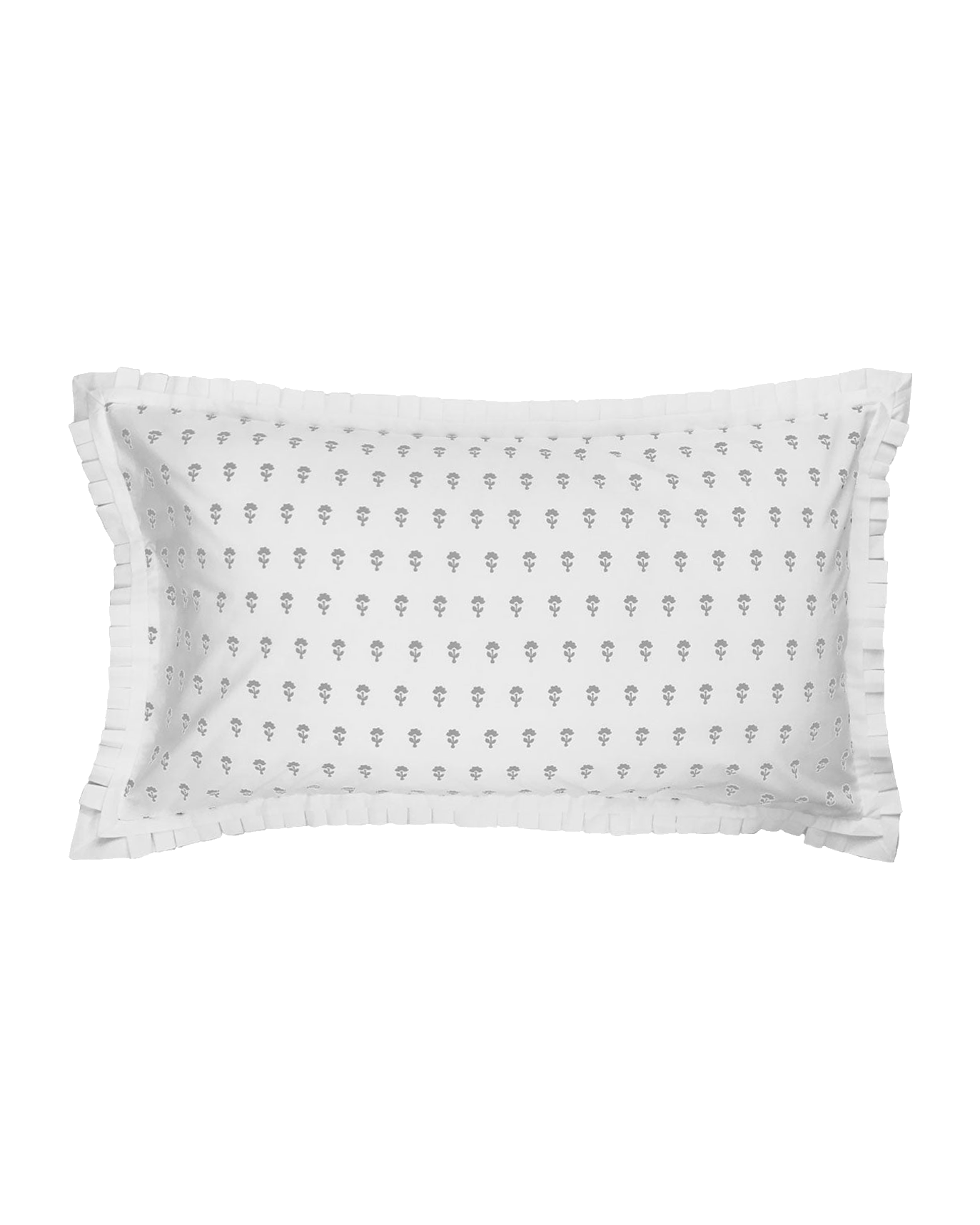 Gansett King Shams - White/Silver