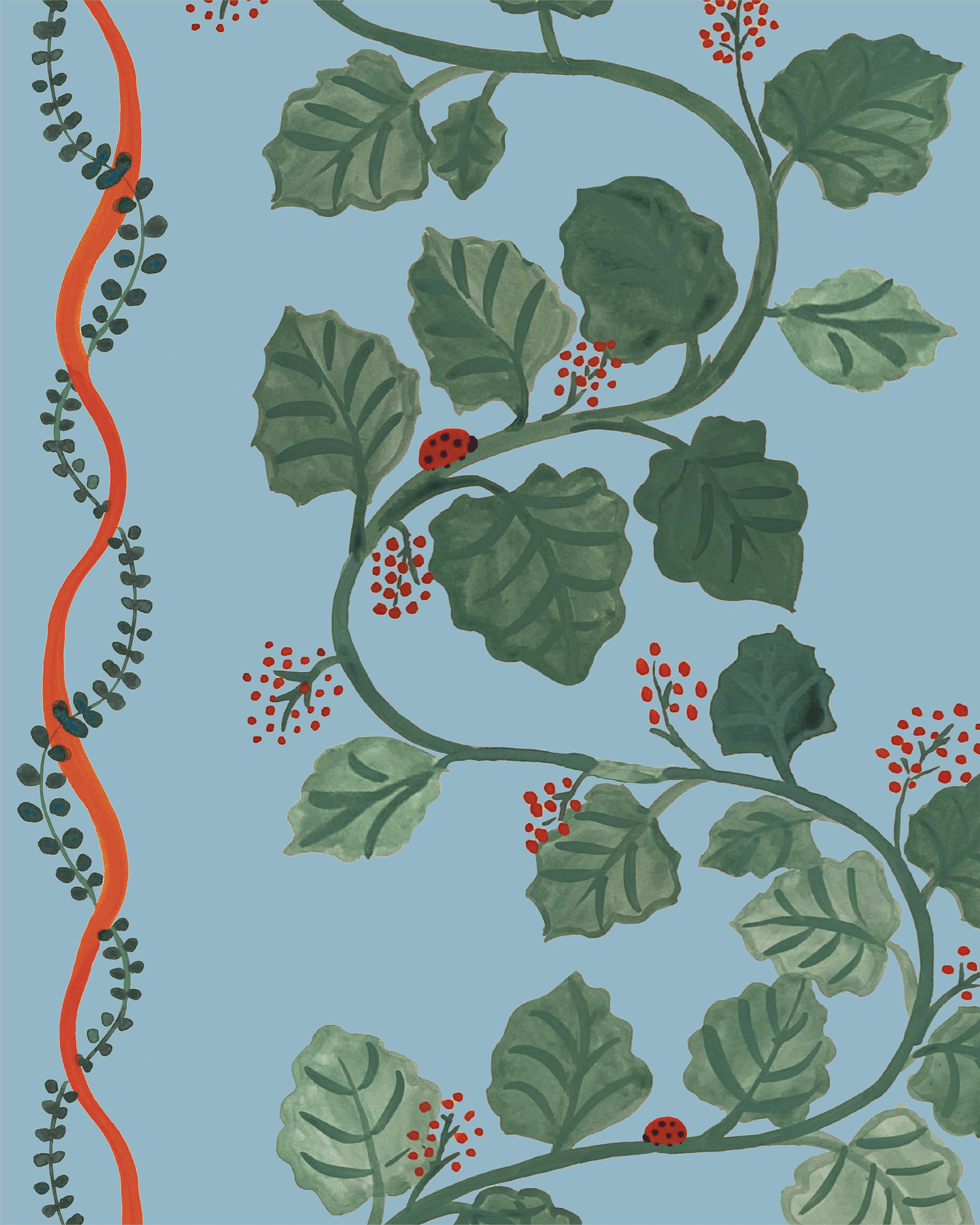 Ladybug Highway Wallpaper - Sky