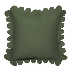 Scalloped Pillow - Forest