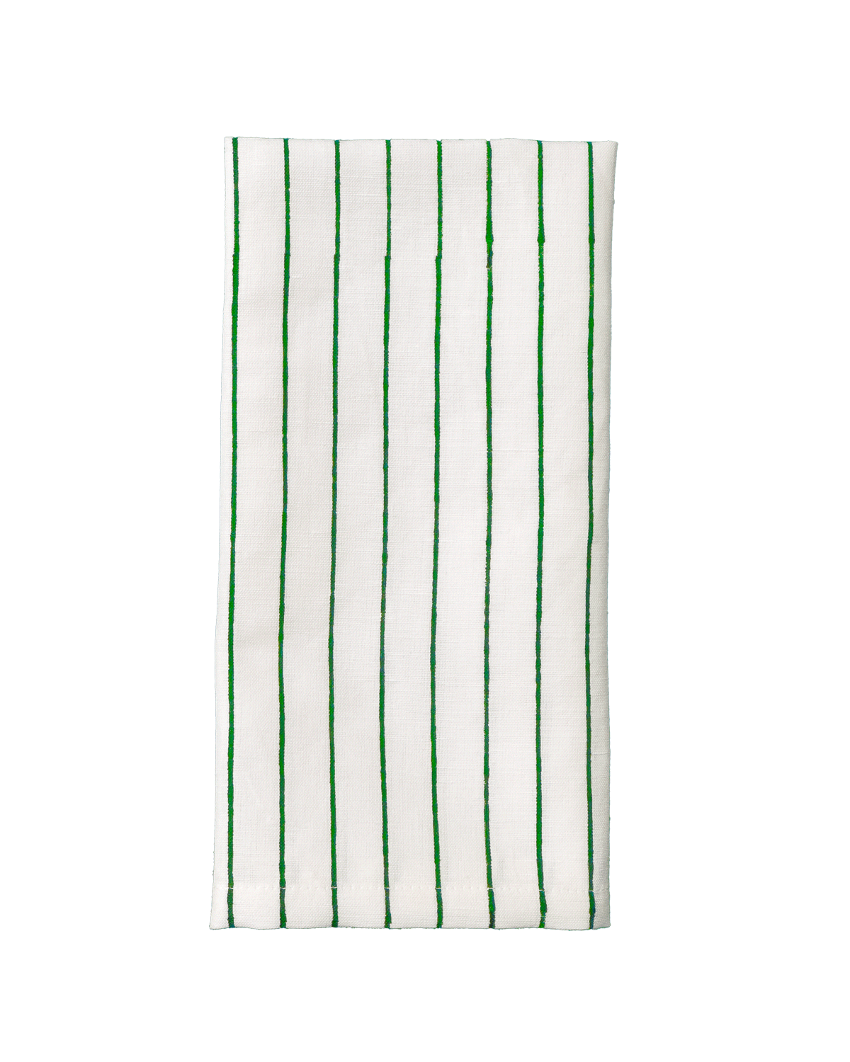 Campo Stripe Napkin - Grass / White