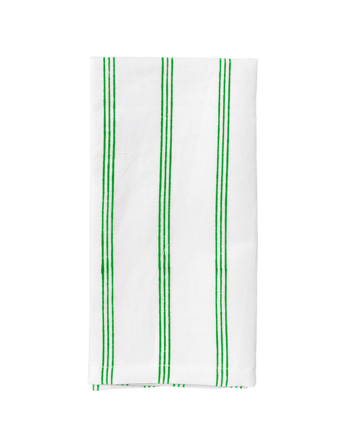 Pampa Stripe Napkin - Grass