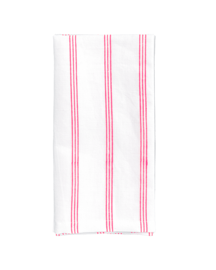 Pampa Stripe Napkin - Sunset