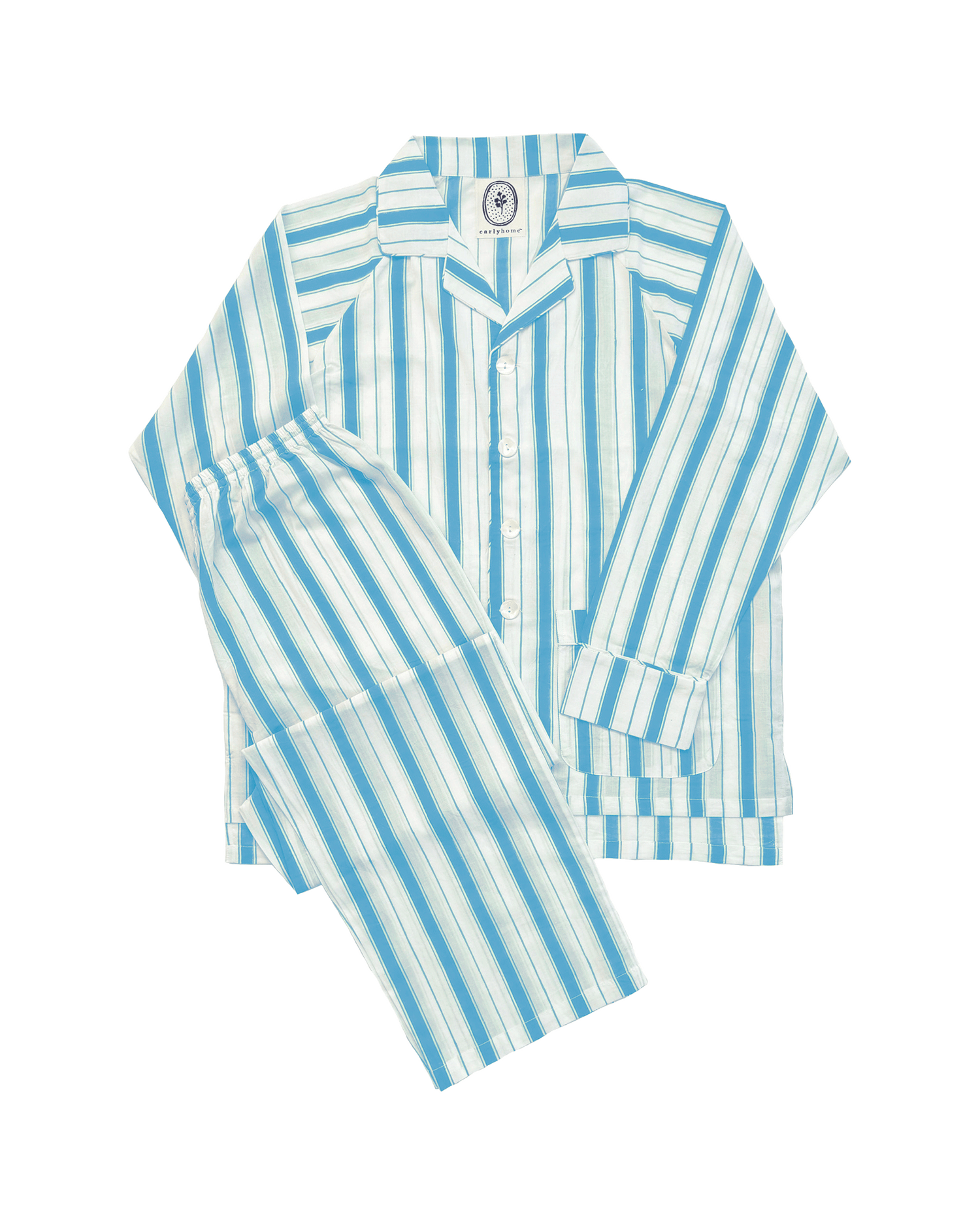 Pajama Set — Todd Stripe Sky