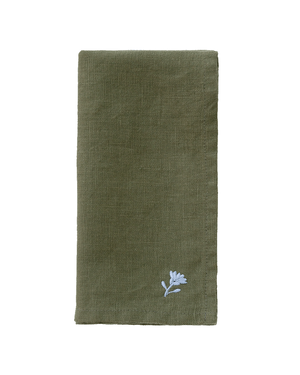 Primavera Linen Napkins - Forest