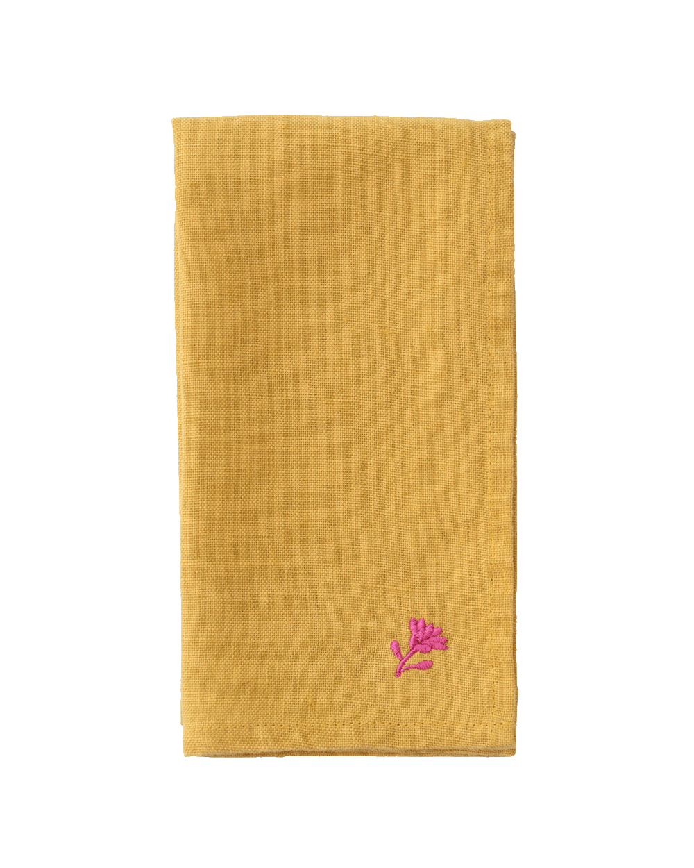 Primavera Linen Napkins - Mustard