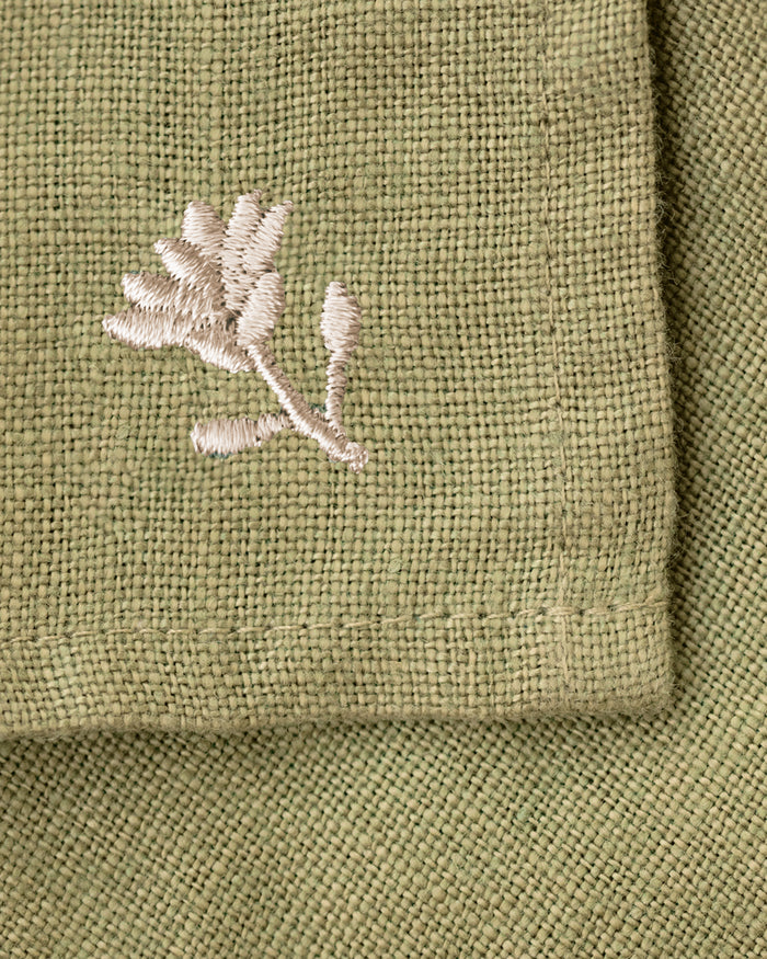 Primavera Linen Napkins - Thyme