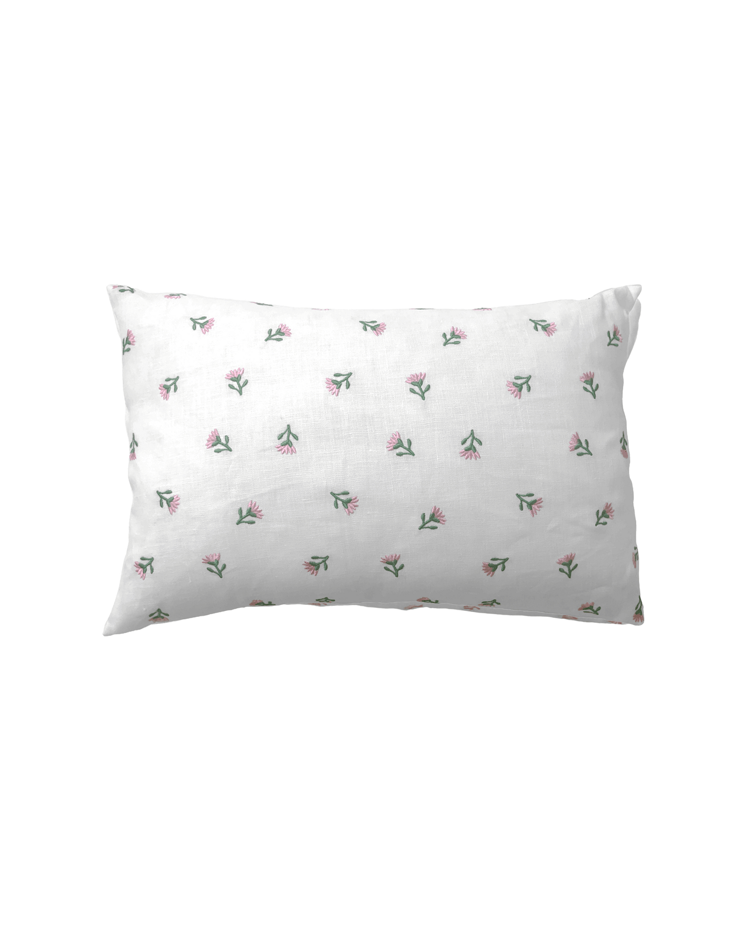 Primavera Pillow - White/Pink