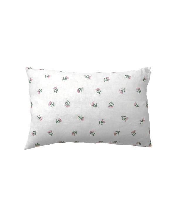 Primavera Pillow - White/Pink