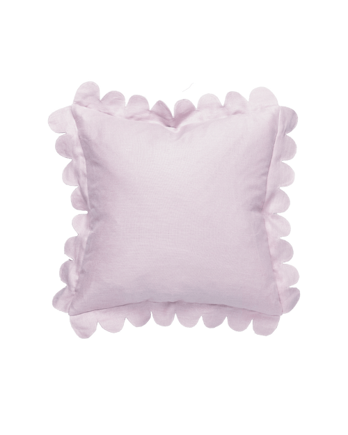 Scalloped Pillow - Petal