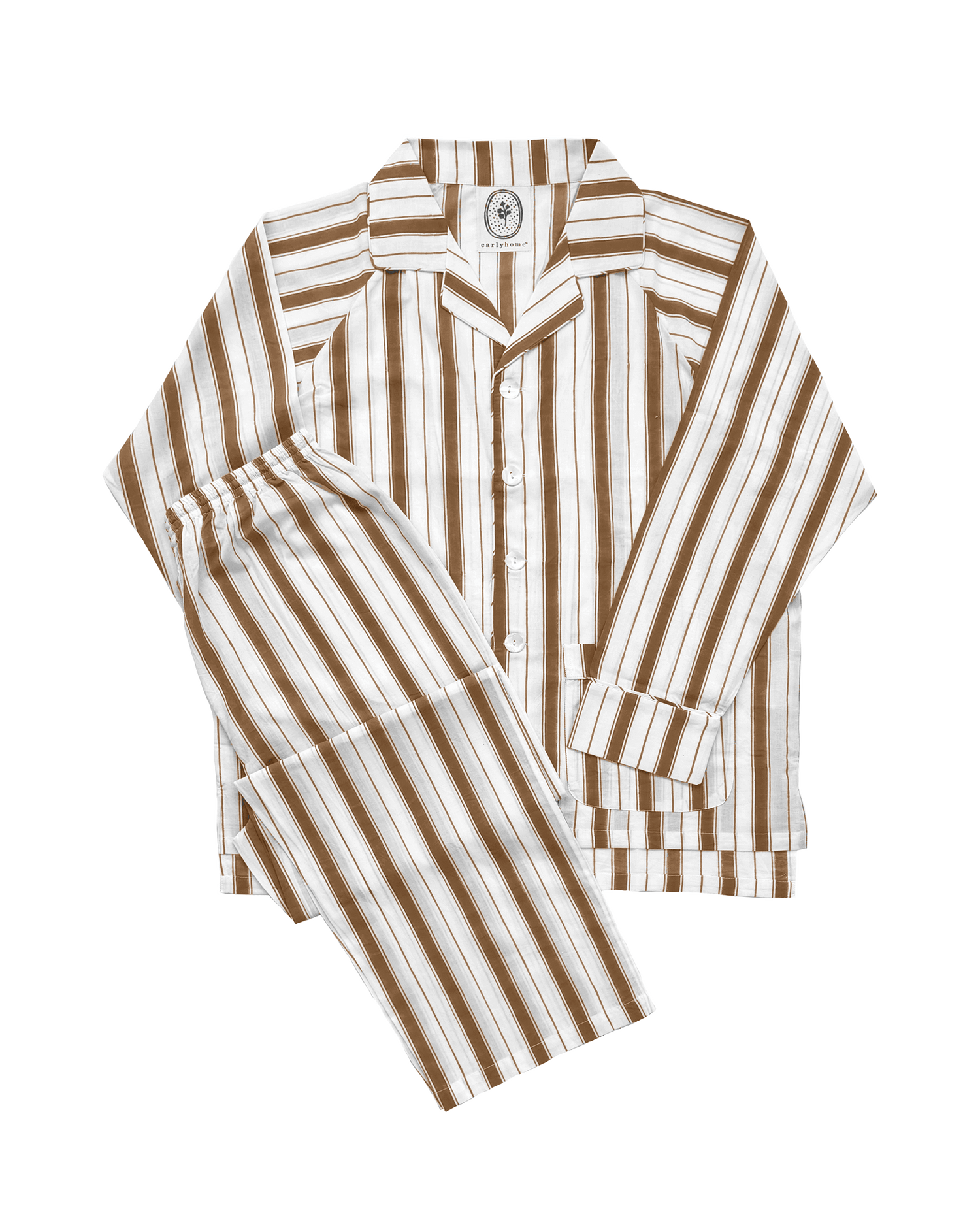 Pajama Set — Mocha