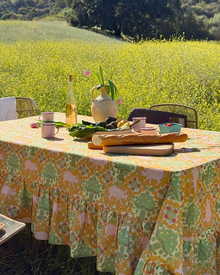 Truffle Hunters Tablecloth