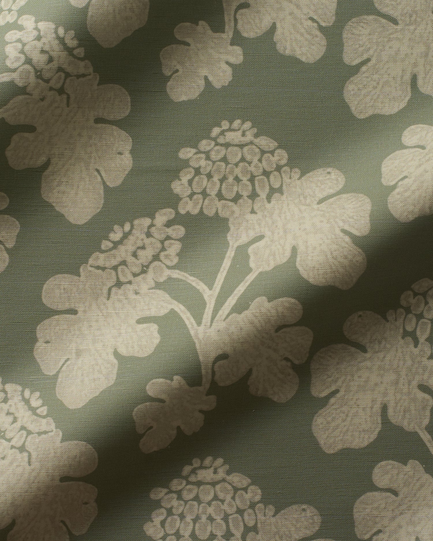 Casia Silhouette Fabric - Sage Green