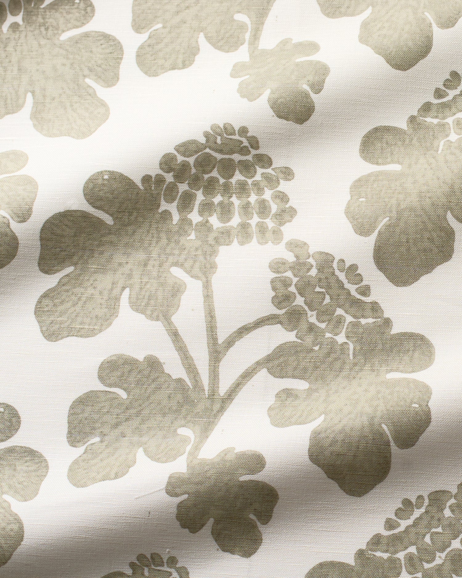 Casia Silhouette Fabric - Ivory Sage