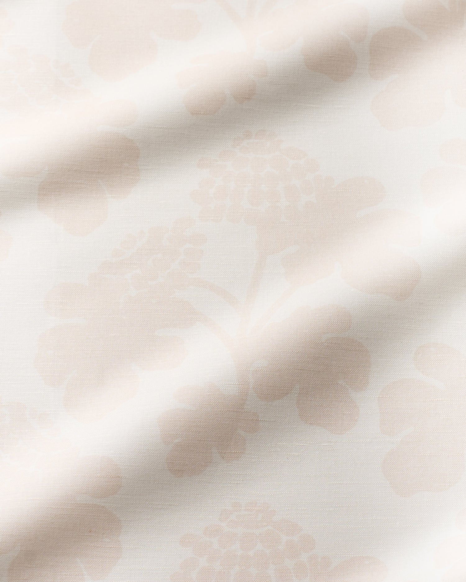 Casia Silhouette Fabric - Ivory Natural