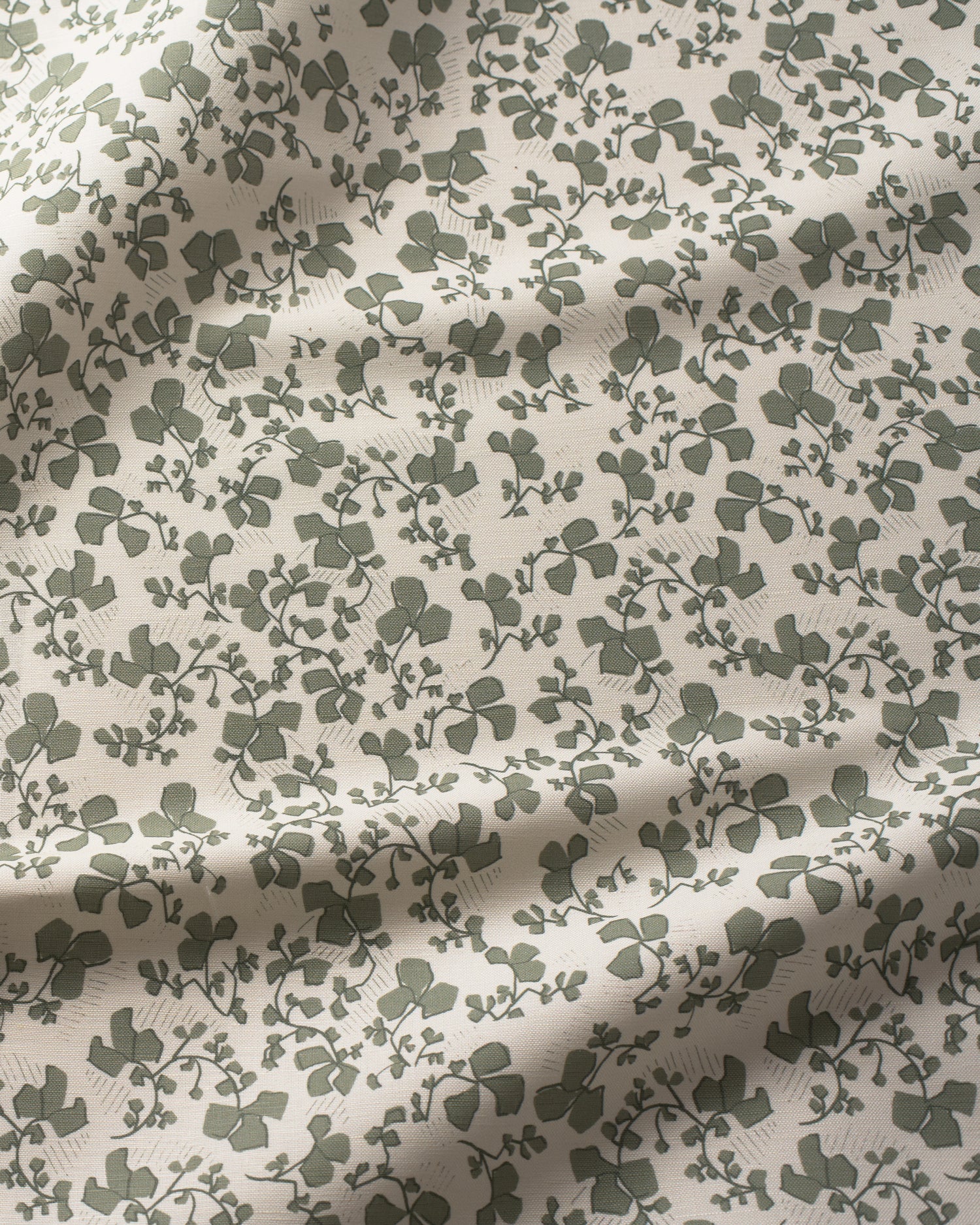 Los Feliz Fabric - Ivory Sage