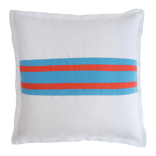 Large Riviera Stripe Pillow
