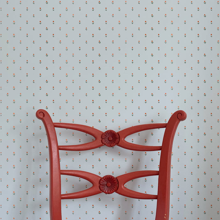 Dutch Meadow Wallpaper - Soft Blue