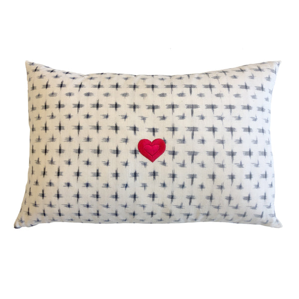 Love Love Pillow - Paint Stripes