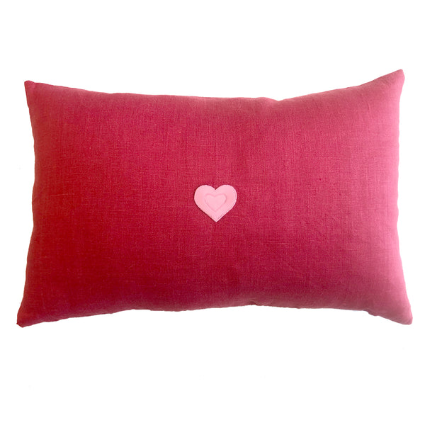 Love Love Pillow -  Red/Pink