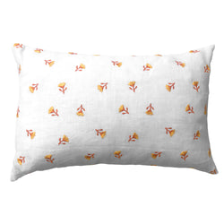 Primavera Pillow - White/Marigold