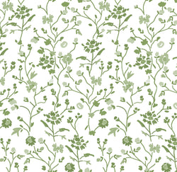 Winona Flowers - White/Green
