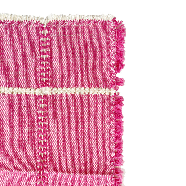 Pink Handwoven Cotton Placemat